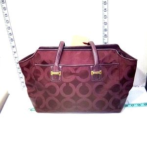 Coach Bag Purple and Plum